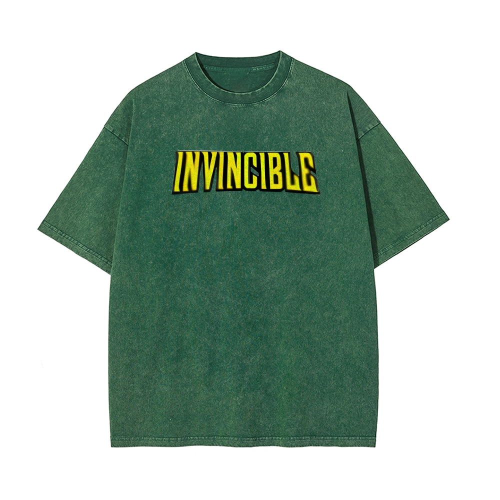 Vintage Oversized T-Shirt Invincible