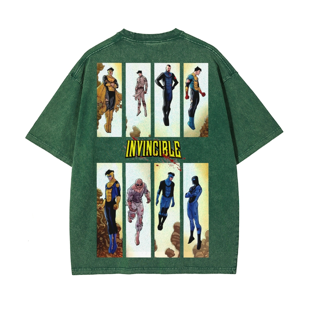 Vintage Oversized T-Shirt Invincible