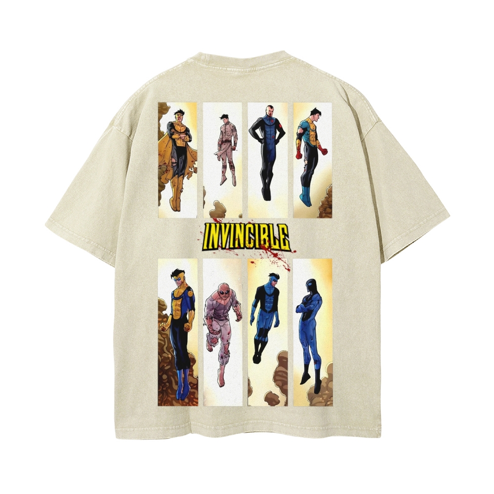 Vintage Oversized T-Shirt Invincible