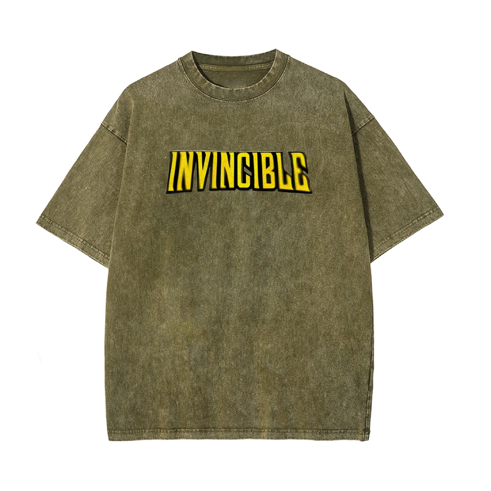 Vintage Oversized T-Shirt Invincible
