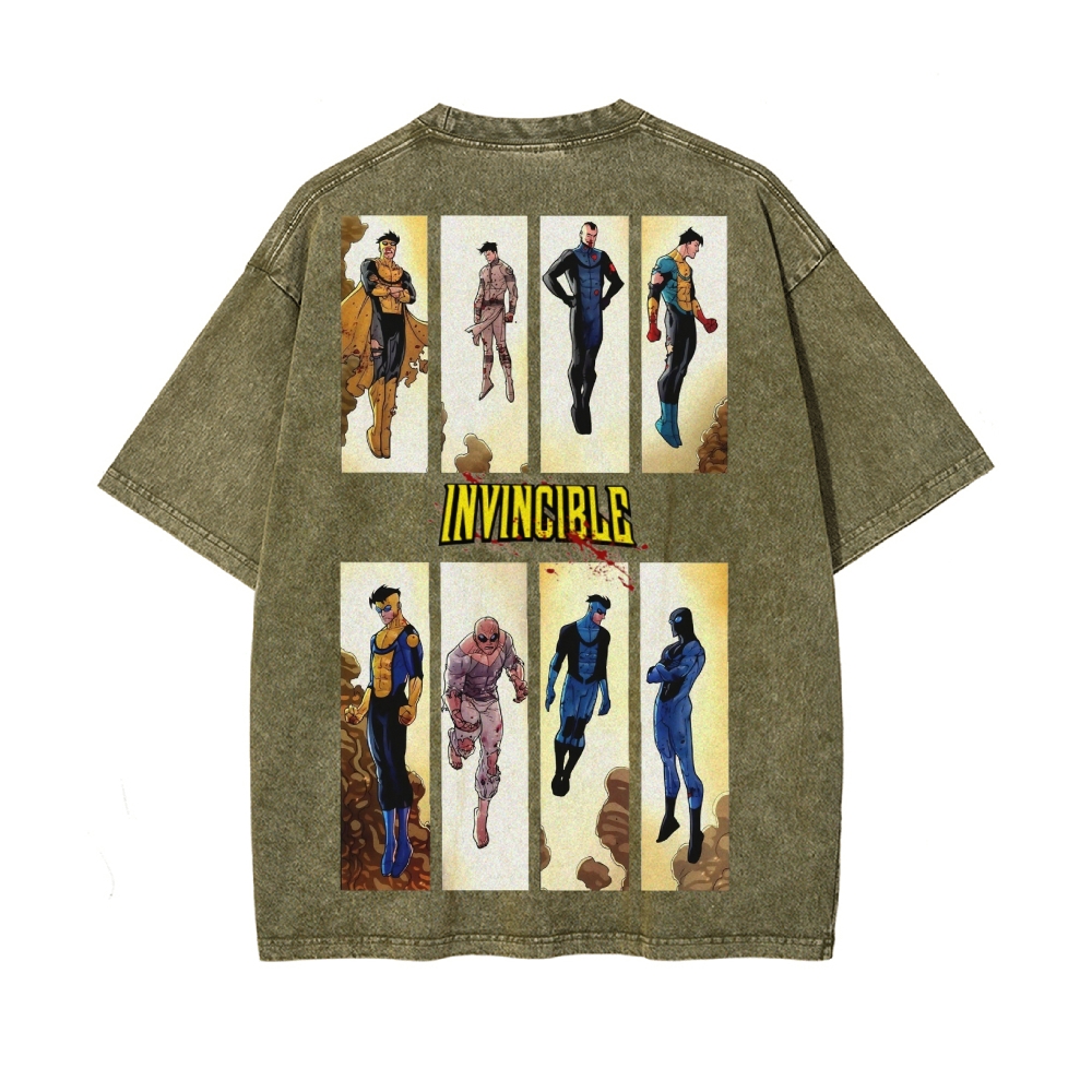 Vintage Oversized T-Shirt Invincible