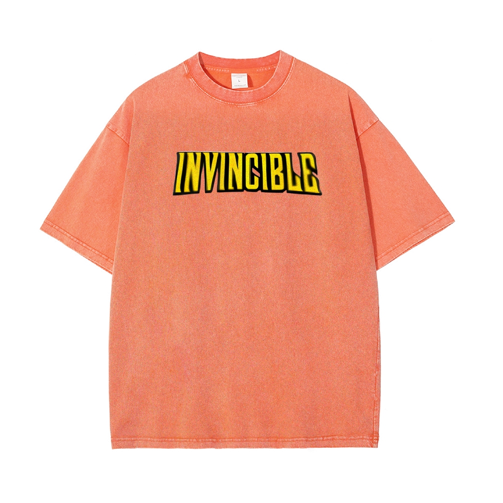 Vintage Oversized T-Shirt Invincible