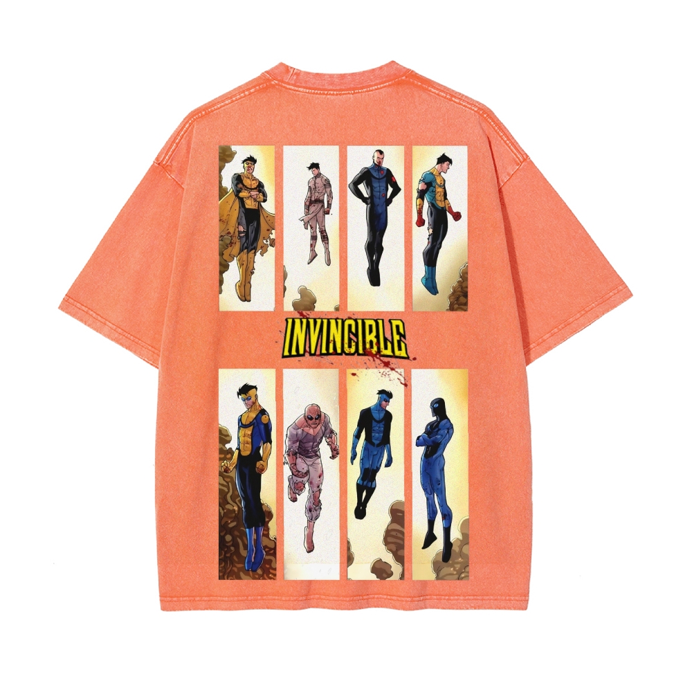 Vintage Oversized T-Shirt Invincible