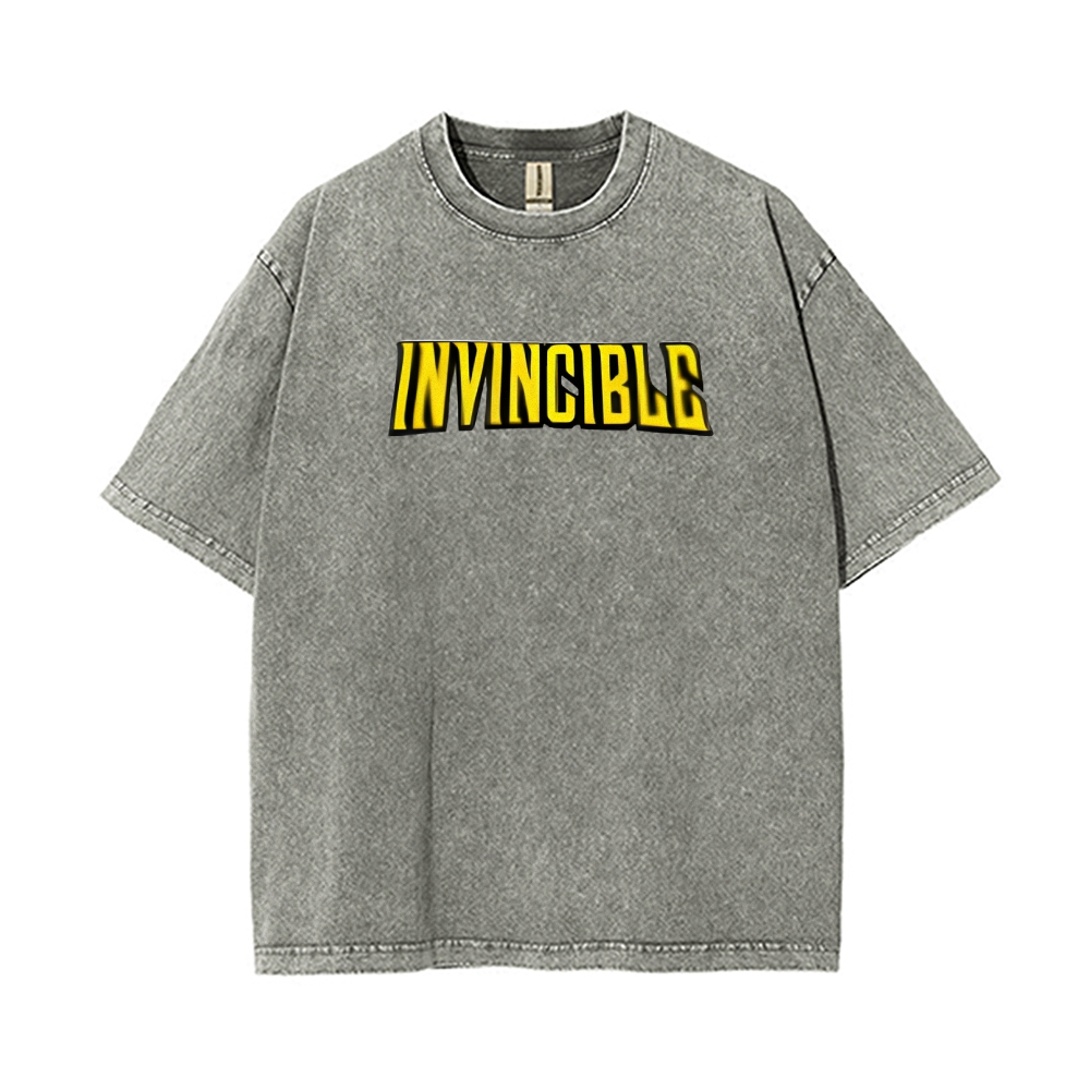 Vintage Oversized T-Shirt Invincible
