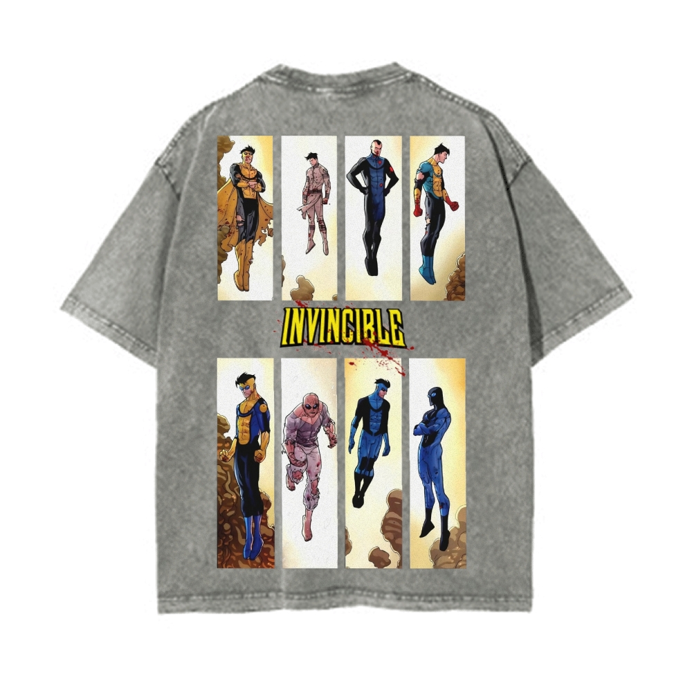 Vintage Oversized T-Shirt Invincible