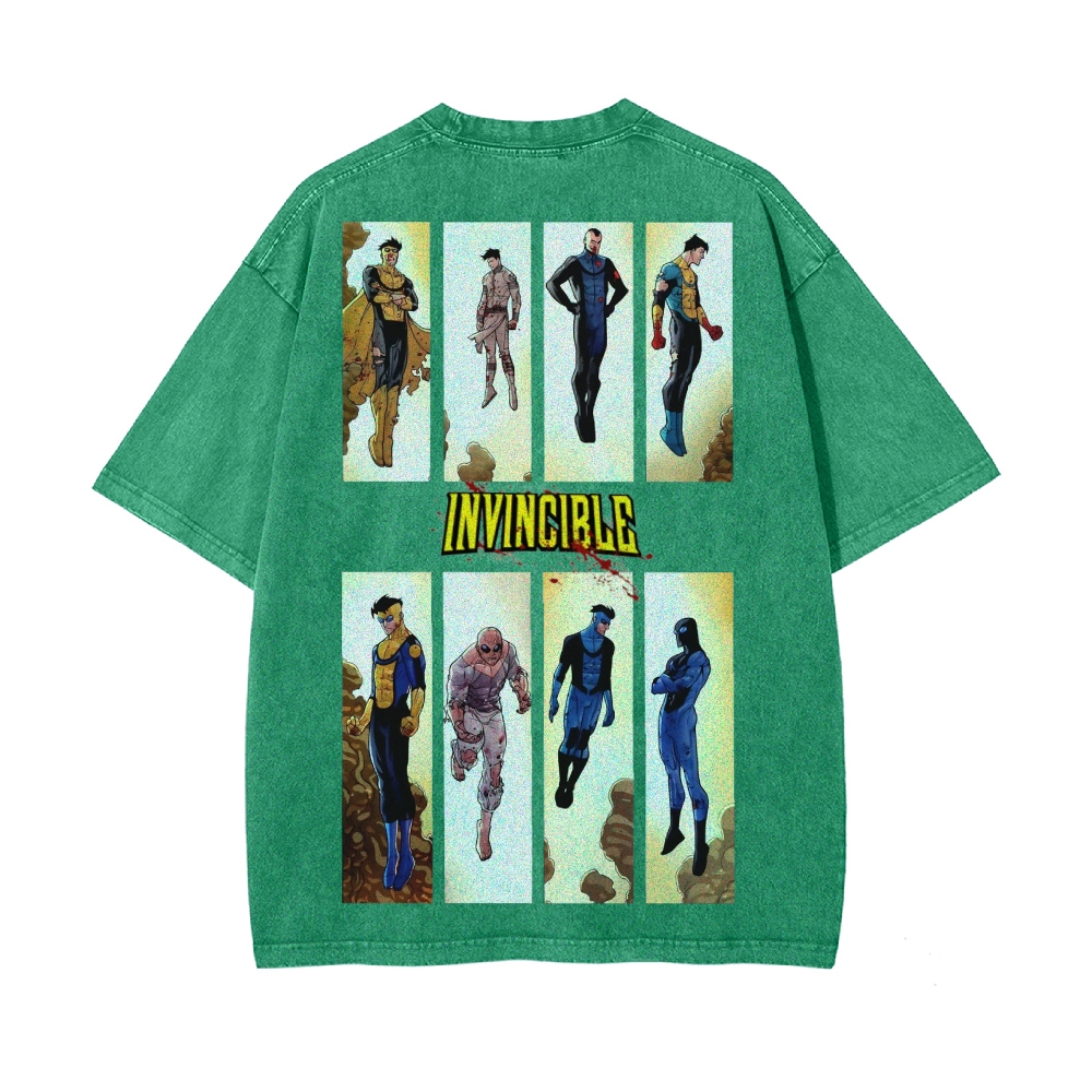 Vintage Oversized T-Shirt Invincible