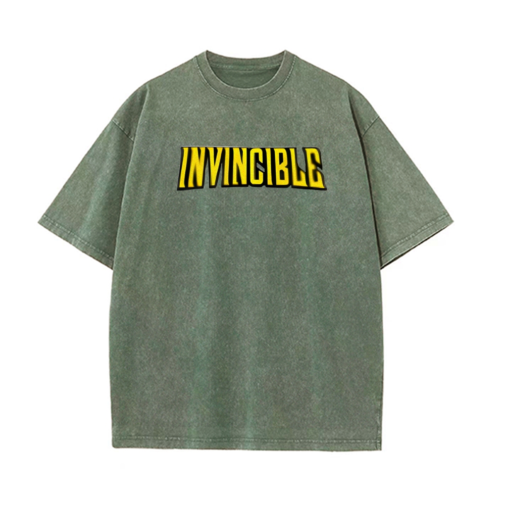 Vintage Oversized T-Shirt Invincible