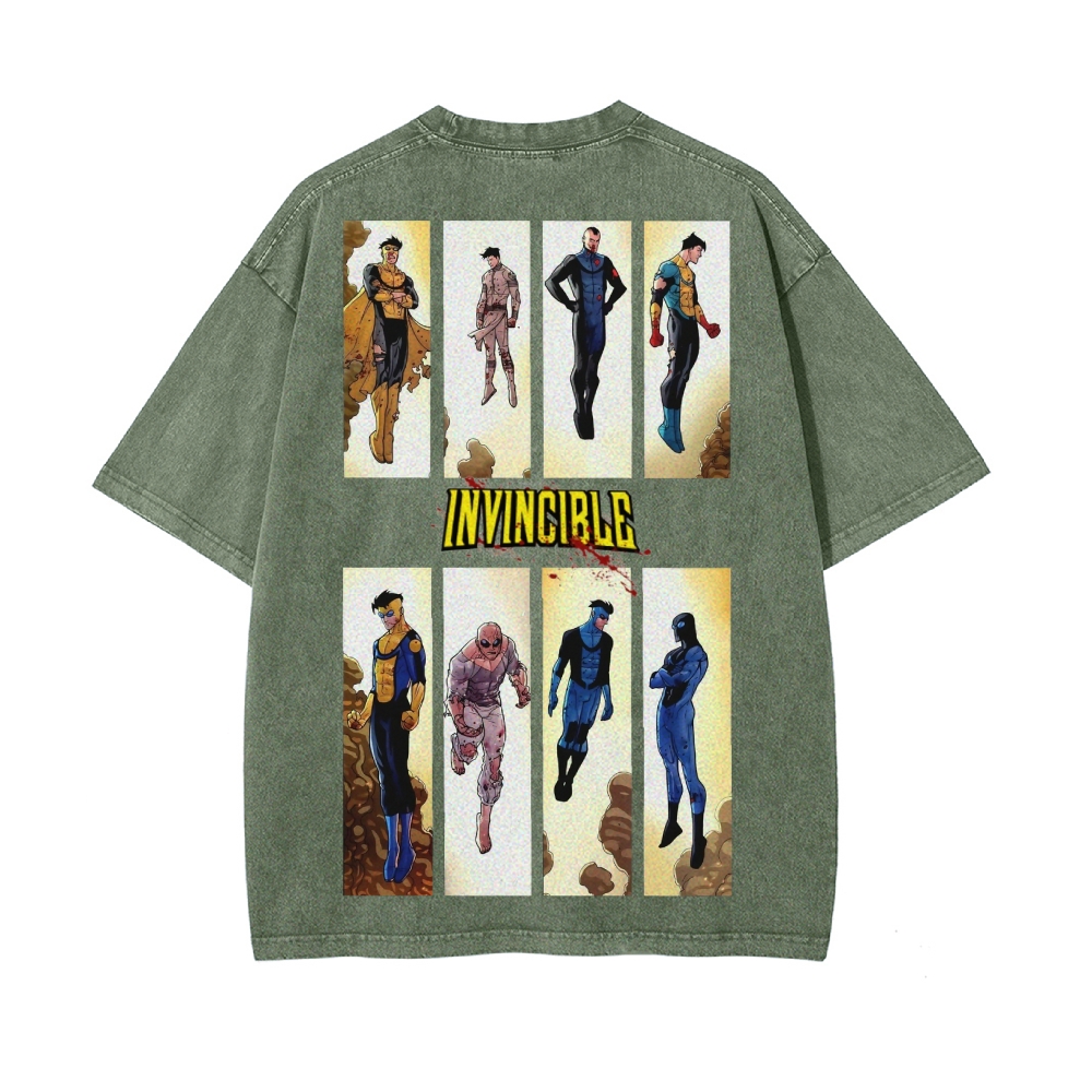 Vintage Oversized T-Shirt Invincible