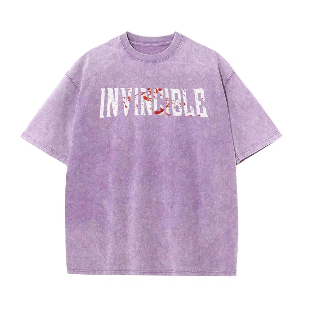 Vintage Oversized T-Shirt Invincible