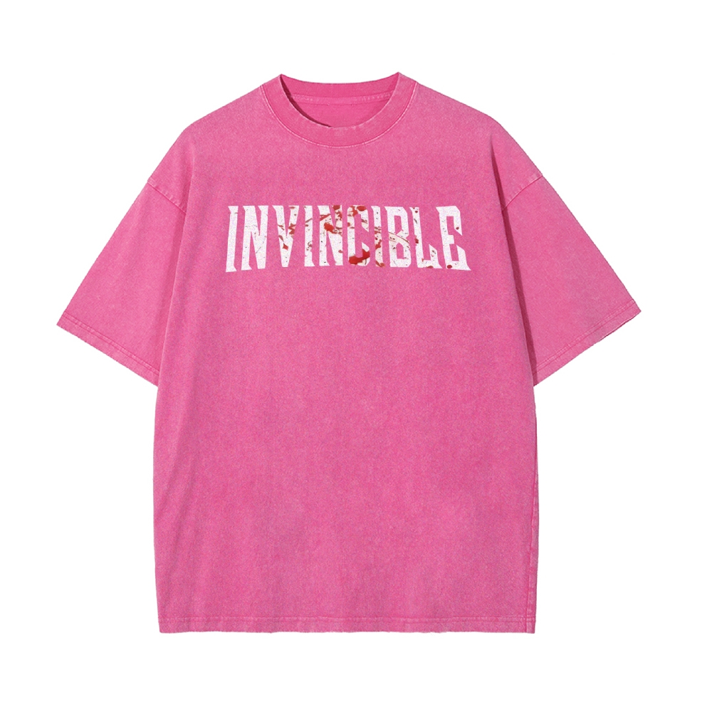Vintage Oversized T-Shirt Invincible