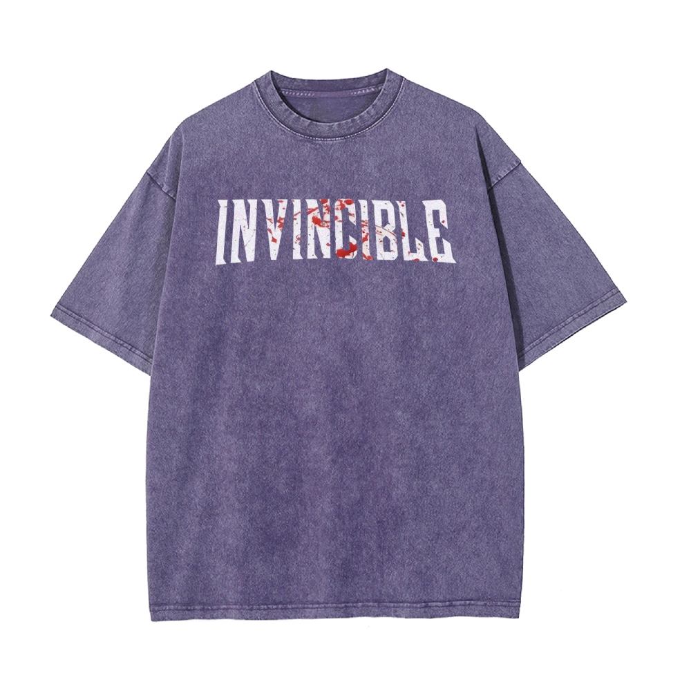 Vintage Oversized T-Shirt Invincible