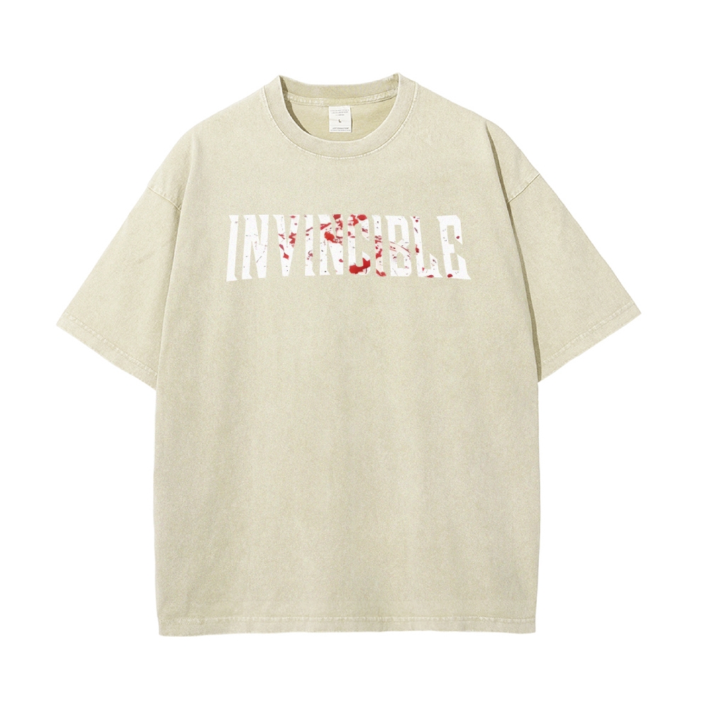 Vintage Oversized T-Shirt Invincible