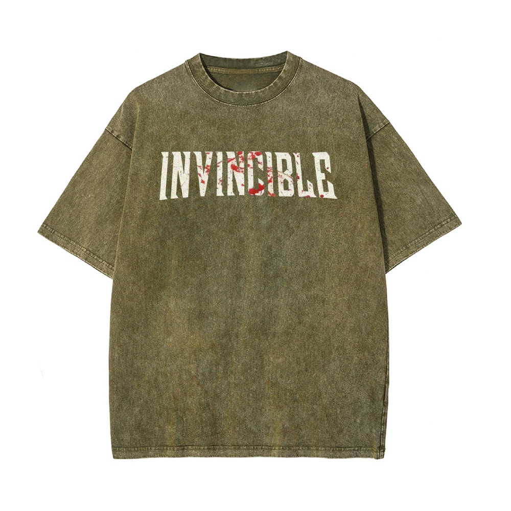 Vintage Oversized T-Shirt Invincible