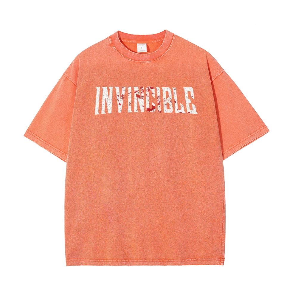 Vintage Oversized T-Shirt Invincible