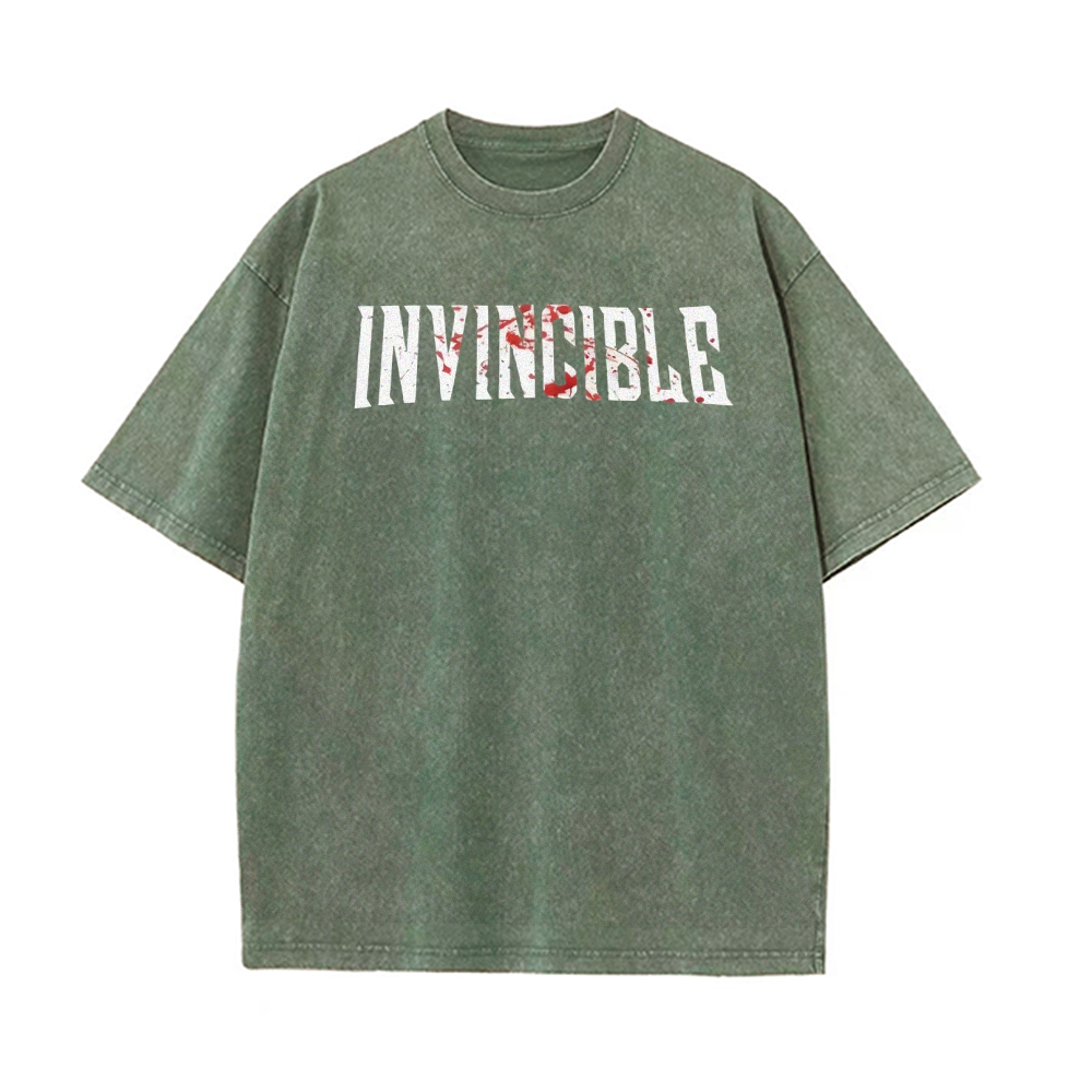 Vintage Oversized T-Shirt Invincible