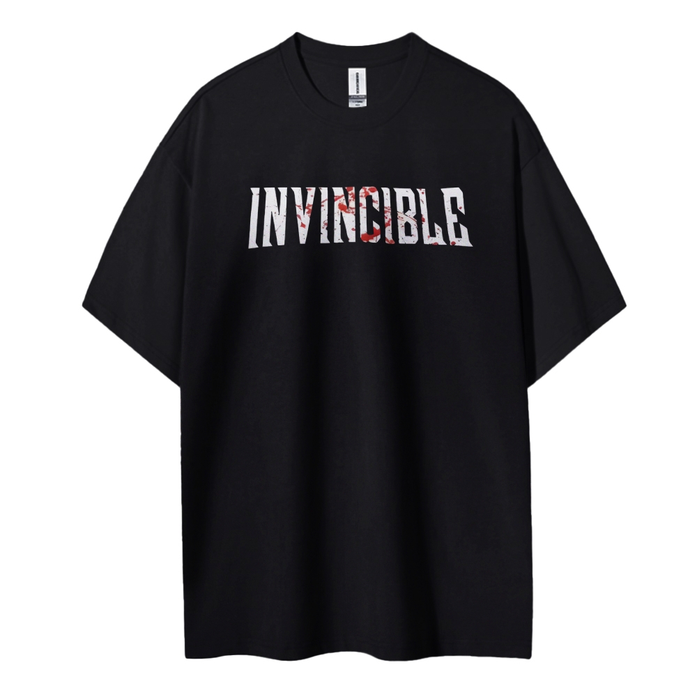 Invincible Cotton Unisex Crew Neck Anime T-Shirt