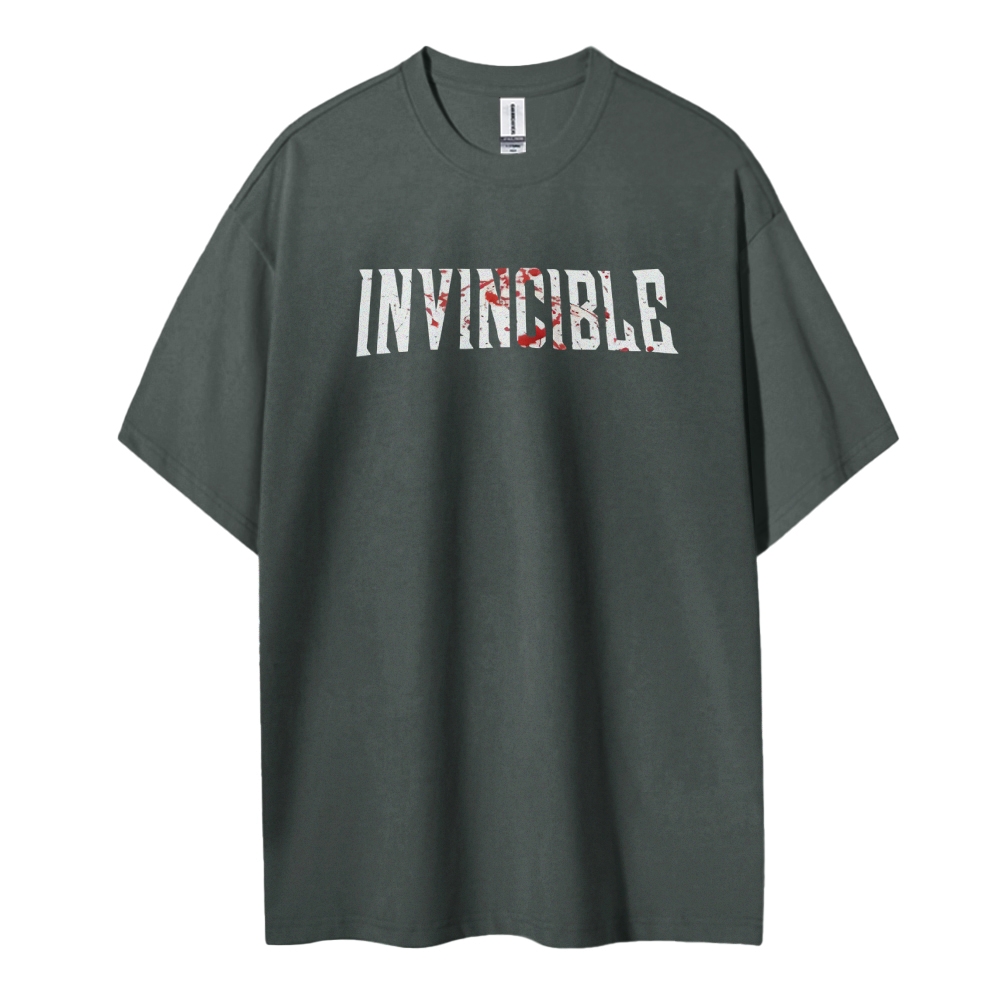 Invincible Cotton Unisex Crew Neck Anime T-Shirt