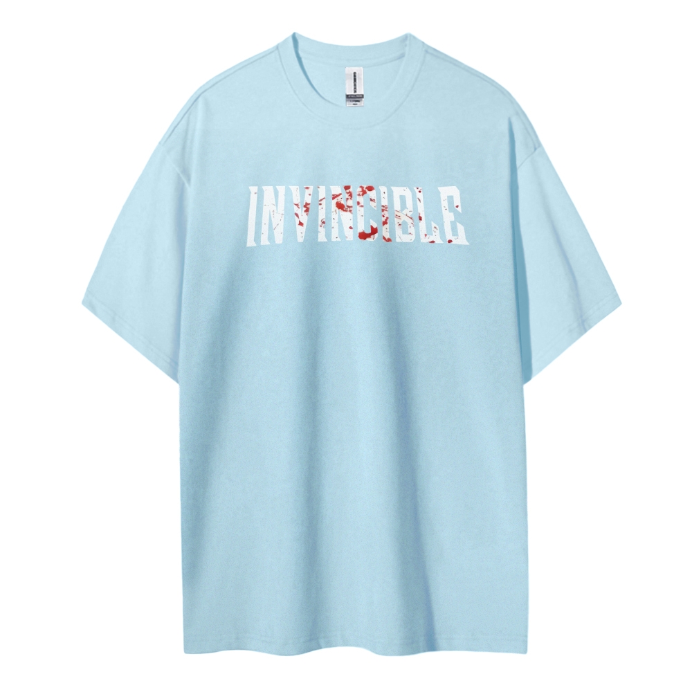 Invincible Cotton Unisex Crew Neck Anime T-Shirt