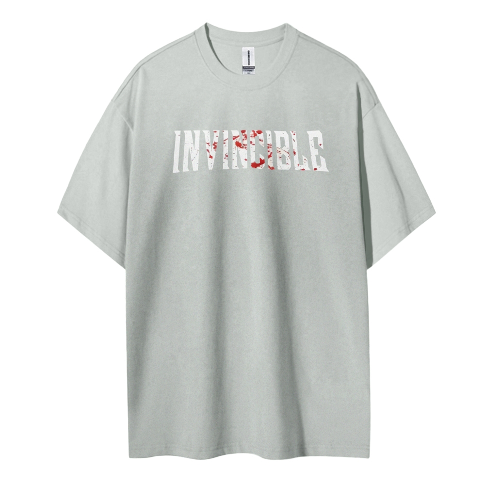 Invincible Cotton Unisex Crew Neck Anime T-Shirt