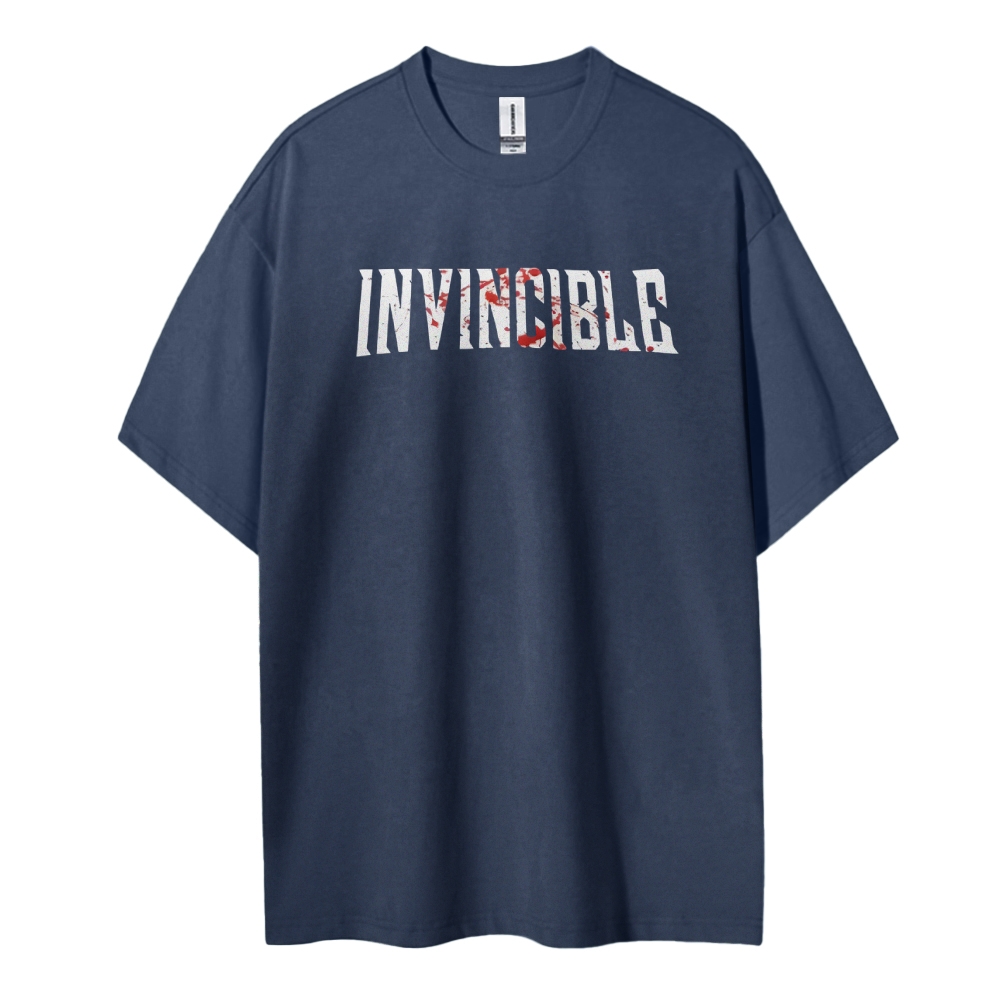 Invincible Cotton Unisex Crew Neck Anime T-Shirt