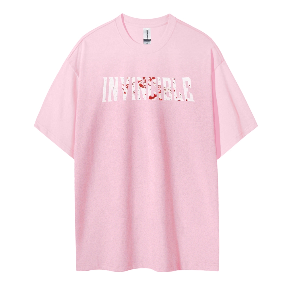 Invincible Cotton Unisex Crew Neck Anime T-Shirt