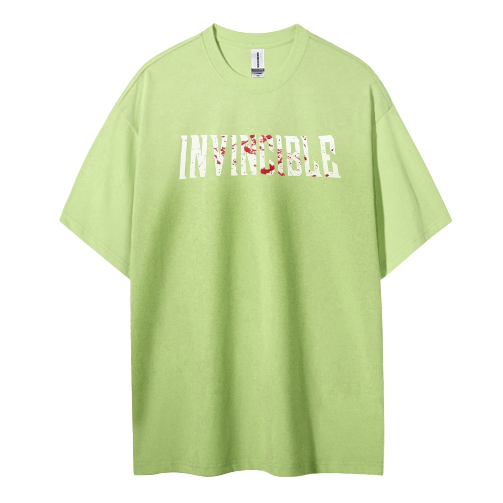 Invincible Cotton Unisex Crew Neck Anime T-Shirt