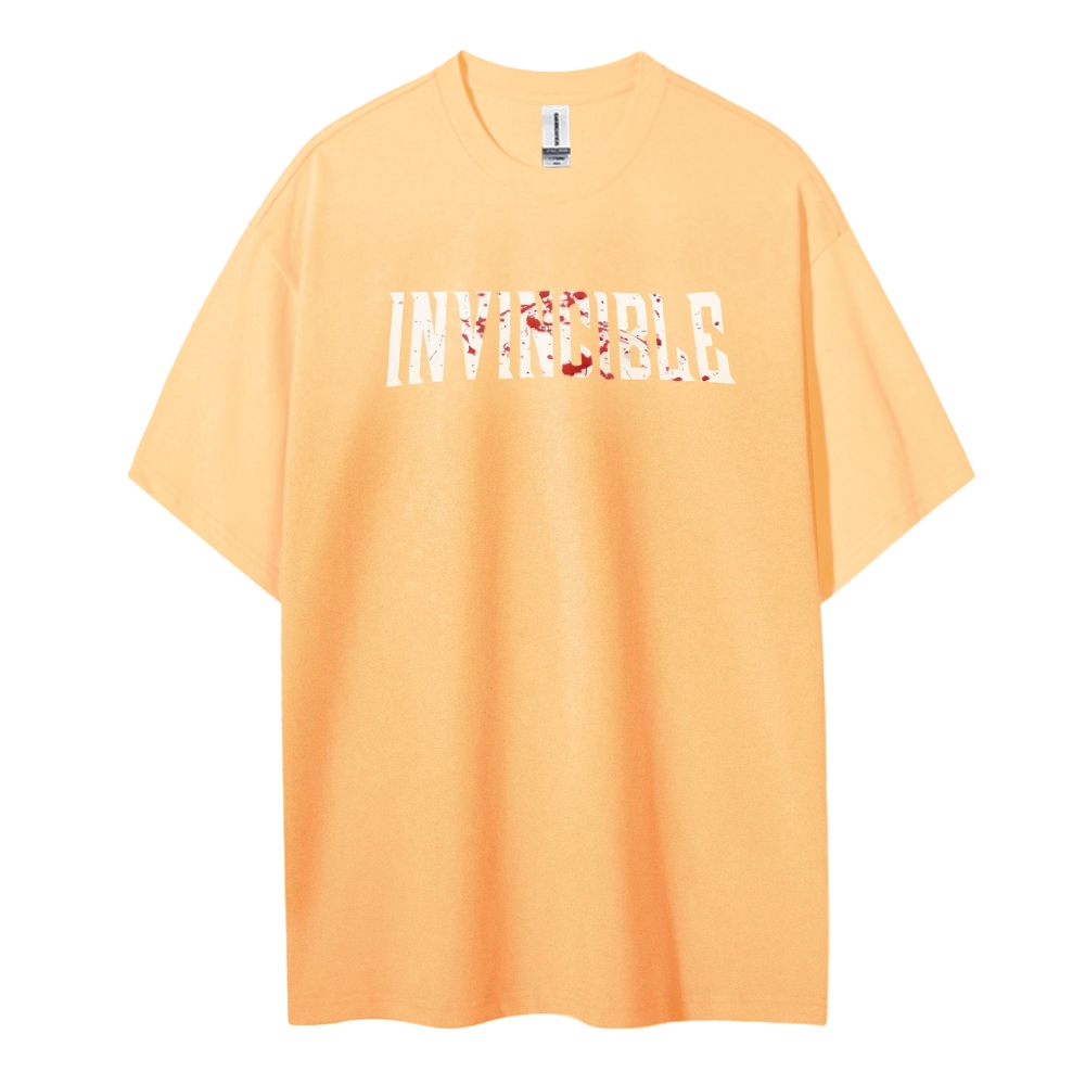 Invincible Cotton Unisex Crew Neck Anime T-Shirt