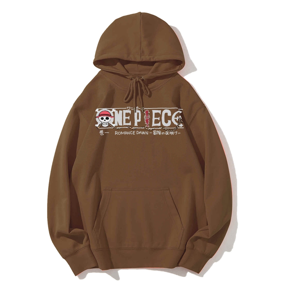 Unisex pure cotton hoodid sweatshirt Luffy