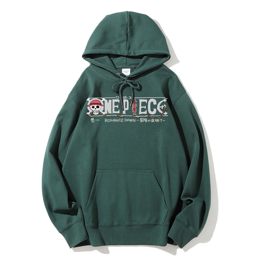 Unisex pure cotton hoodid sweatshirt Luffy