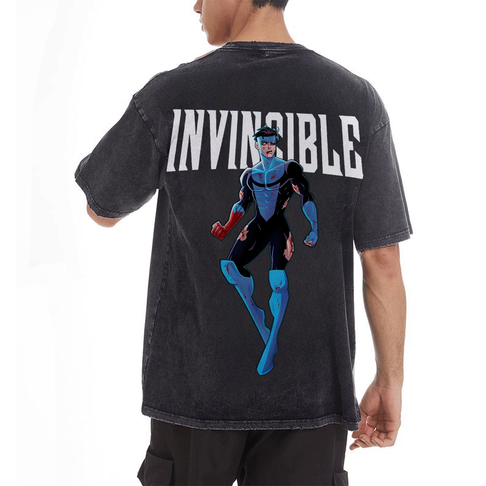 Vintage Oversized T-Shirt Invincible