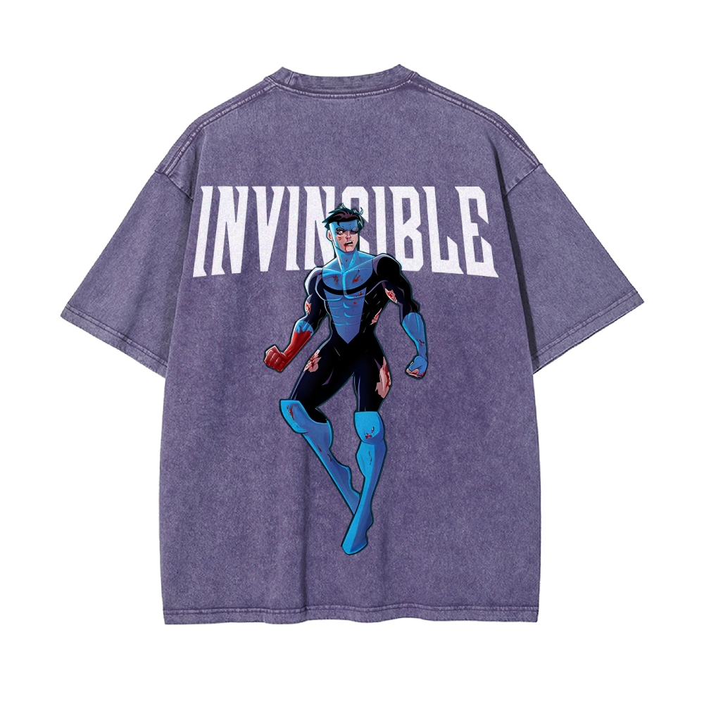 Vintage Oversized T-Shirt Invincible