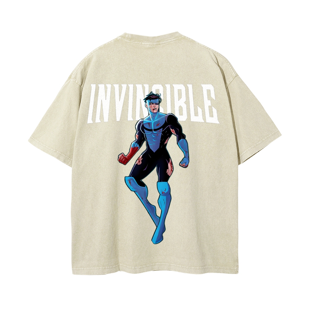 Vintage Oversized T-Shirt Invincible