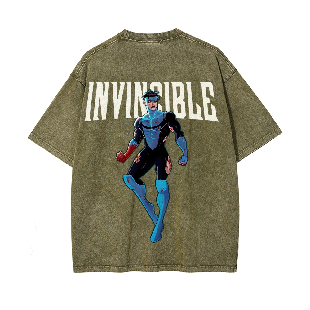 Vintage Oversized T-Shirt Invincible
