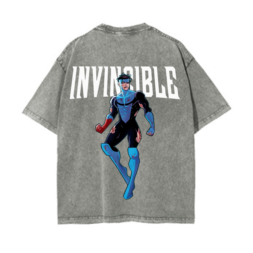 Vintage Oversized T-Shirt Invincible