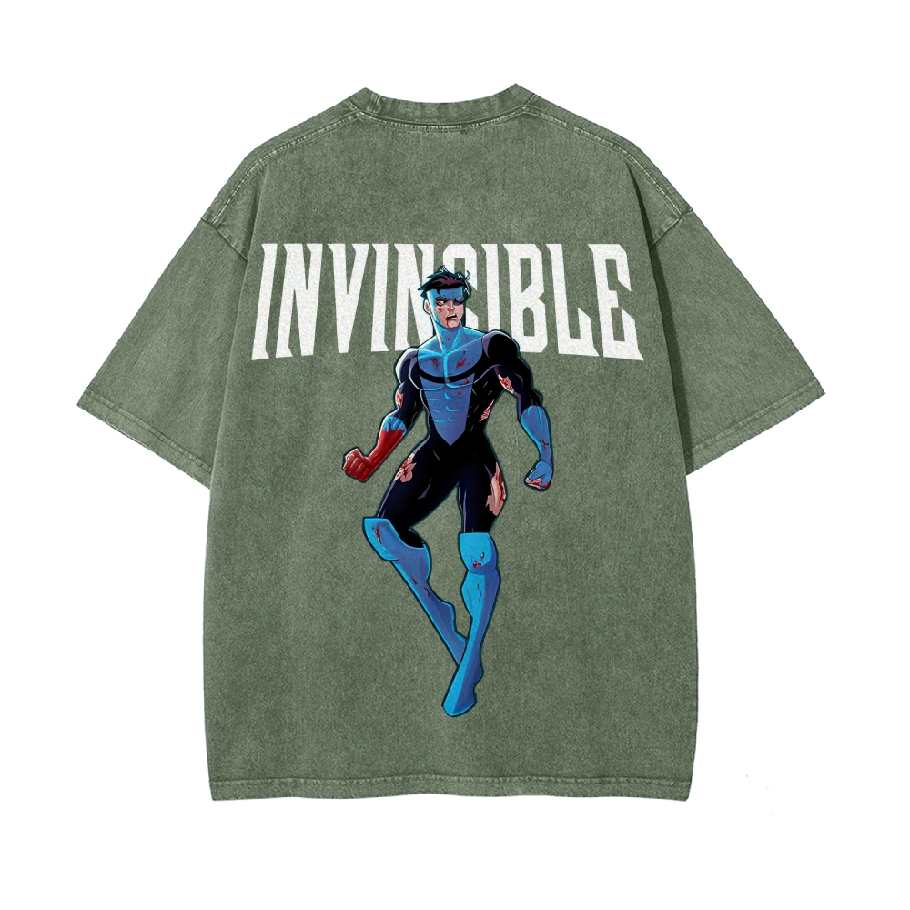 Vintage Oversized T-Shirt Invincible