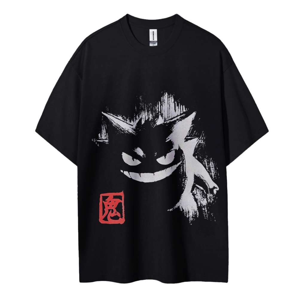 Pokemon Cotton Unisex Round Neck Anime T-Shirt