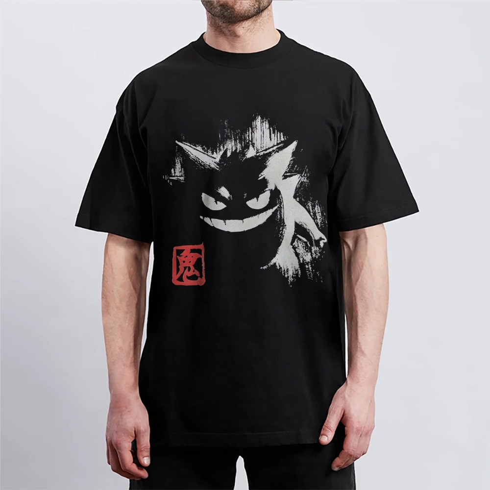 Pokemon Cotton Unisex Round Neck Anime T-Shirt