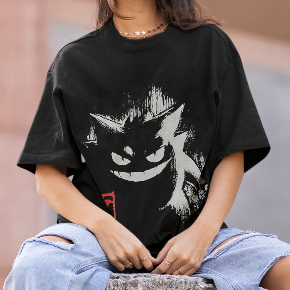 Pokemon Cotton Unisex Round Neck Anime T-Shirt