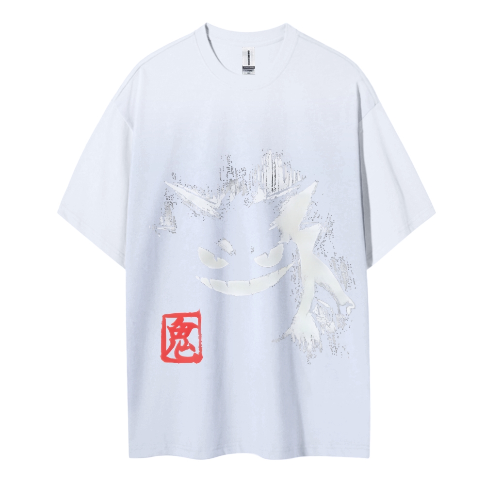 Pokemon Cotton Unisex Round Neck Anime T-Shirt