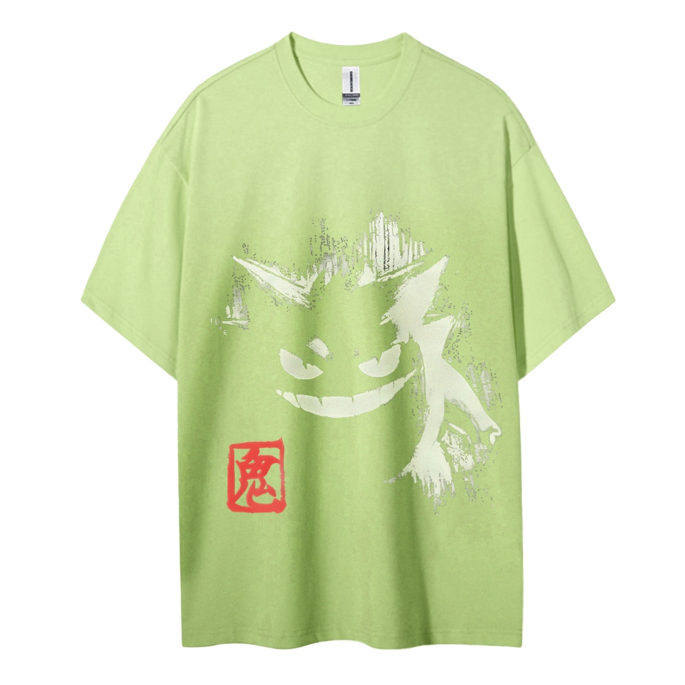 Pokemon Cotton Unisex Round Neck Anime T-Shirt