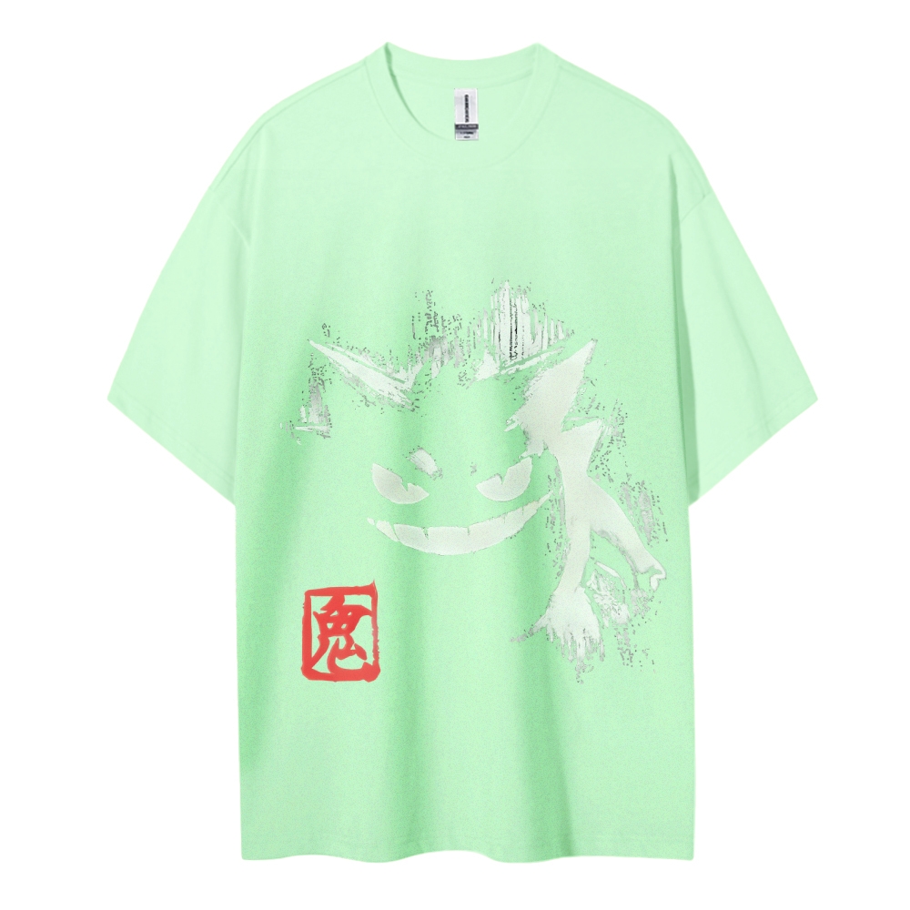 Pokemon Cotton Unisex Round Neck Anime T-Shirt