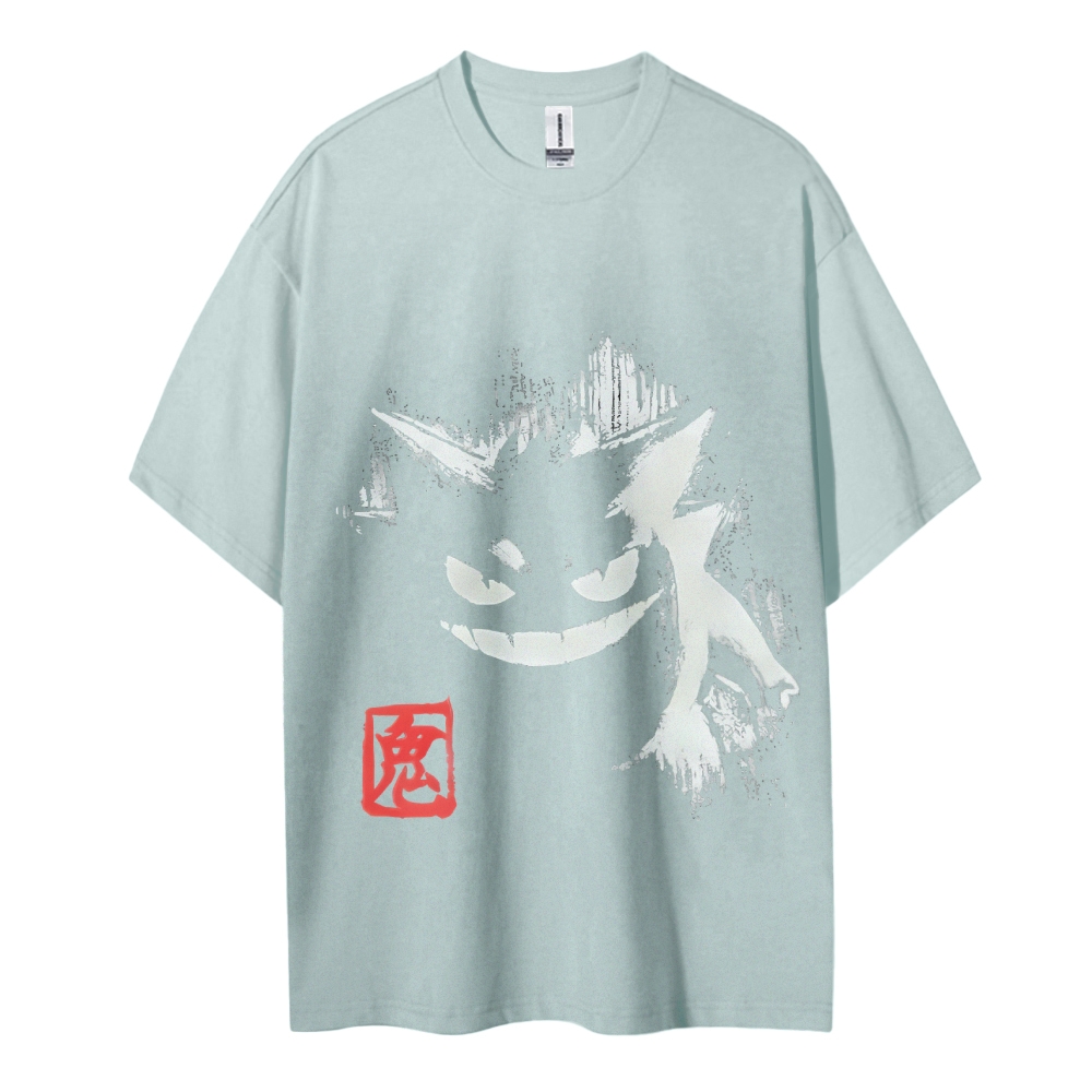 Pokemon Cotton Unisex Round Neck Anime T-Shirt