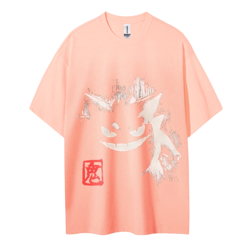 Pokemon Cotton Unisex Round Neck Anime T-Shirt