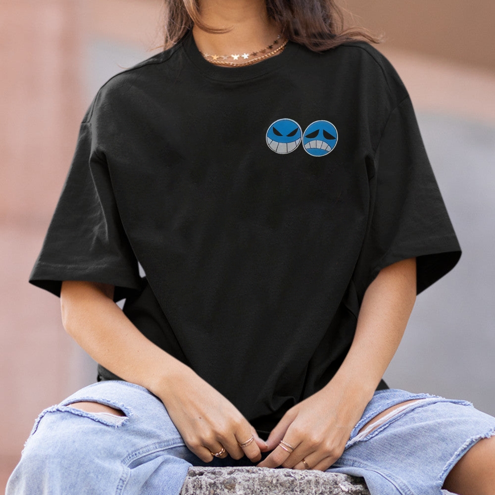 One Piece Cotton Unisex Round Neck Anime T-Shirt