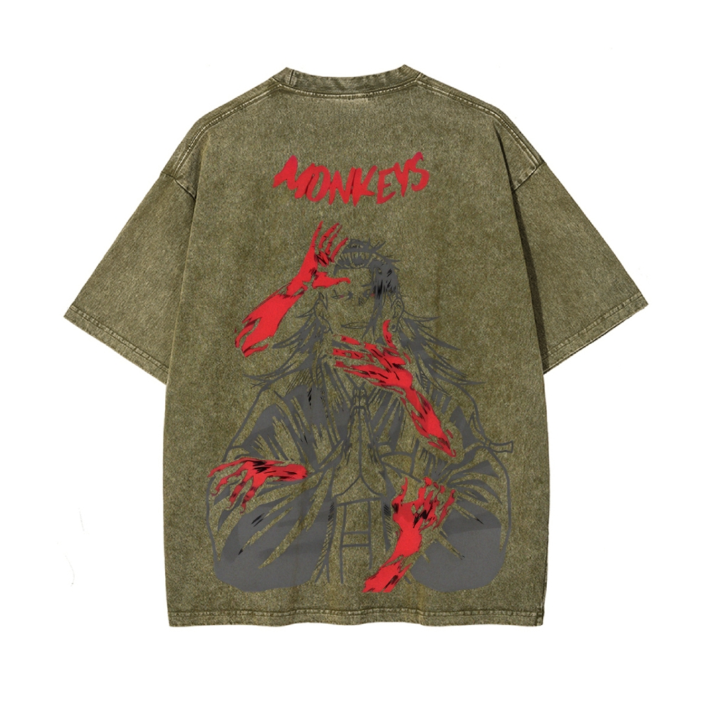 Vintage Oversized T-Shirt Jujutsu Kaisen