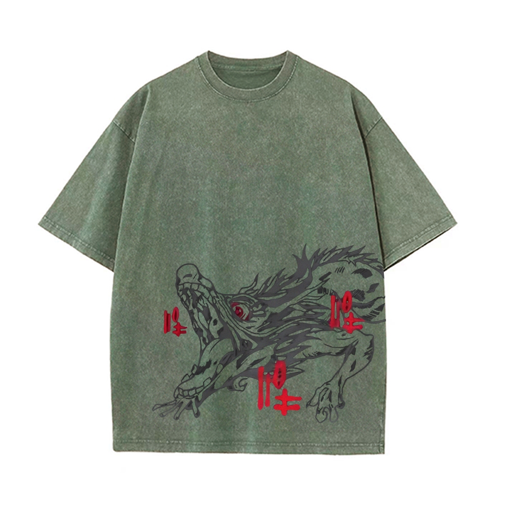 Vintage Oversized T-Shirt Jujutsu Kaisen