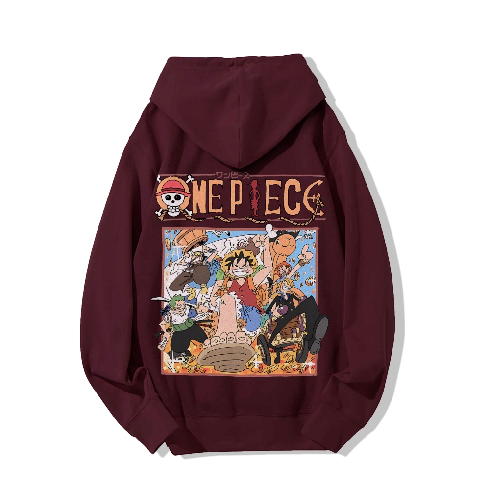 One Piece Cotton Unisex Pattern Fashion Hoodie