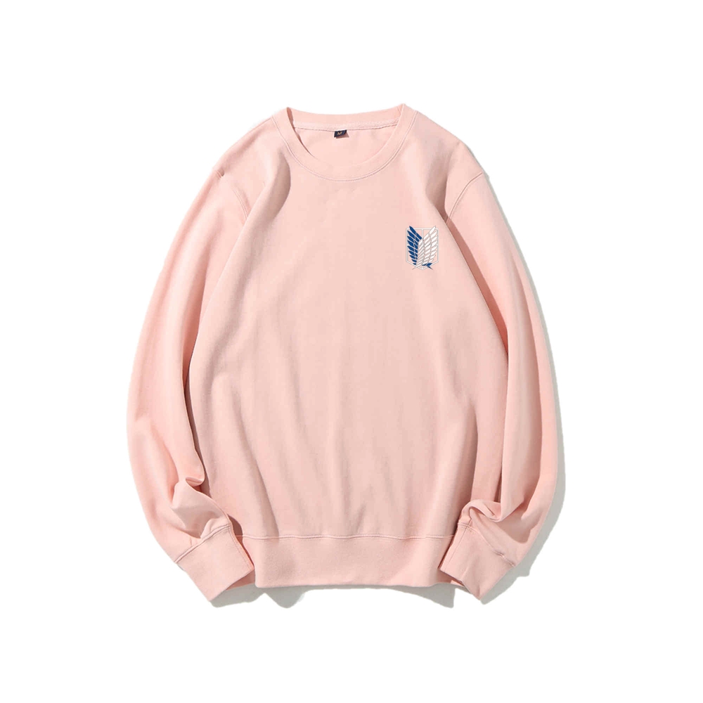 Attack on Titan Cotton Unisex Round Neck Anime Sweatshirt