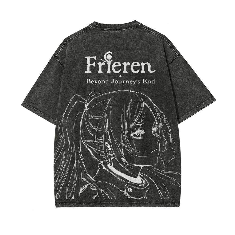 Vintage Oversized T-Shirt Frieren