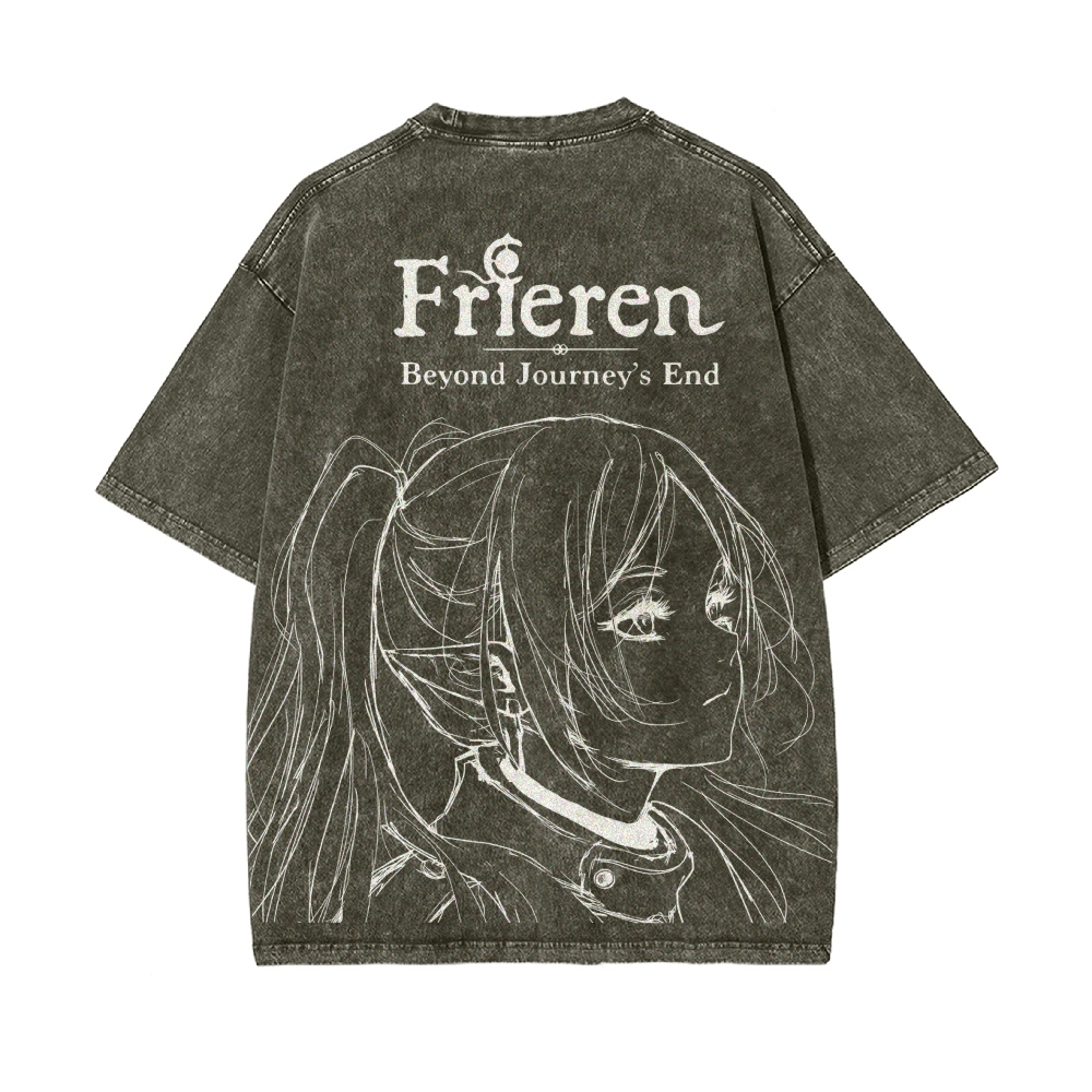 Vintage Oversized T-Shirt Frieren